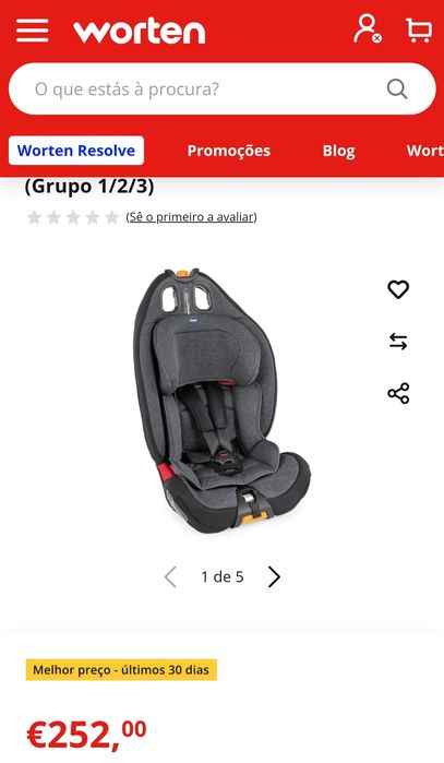 Cadeira Auto Chicco Gro-up Grupo 1,2,3