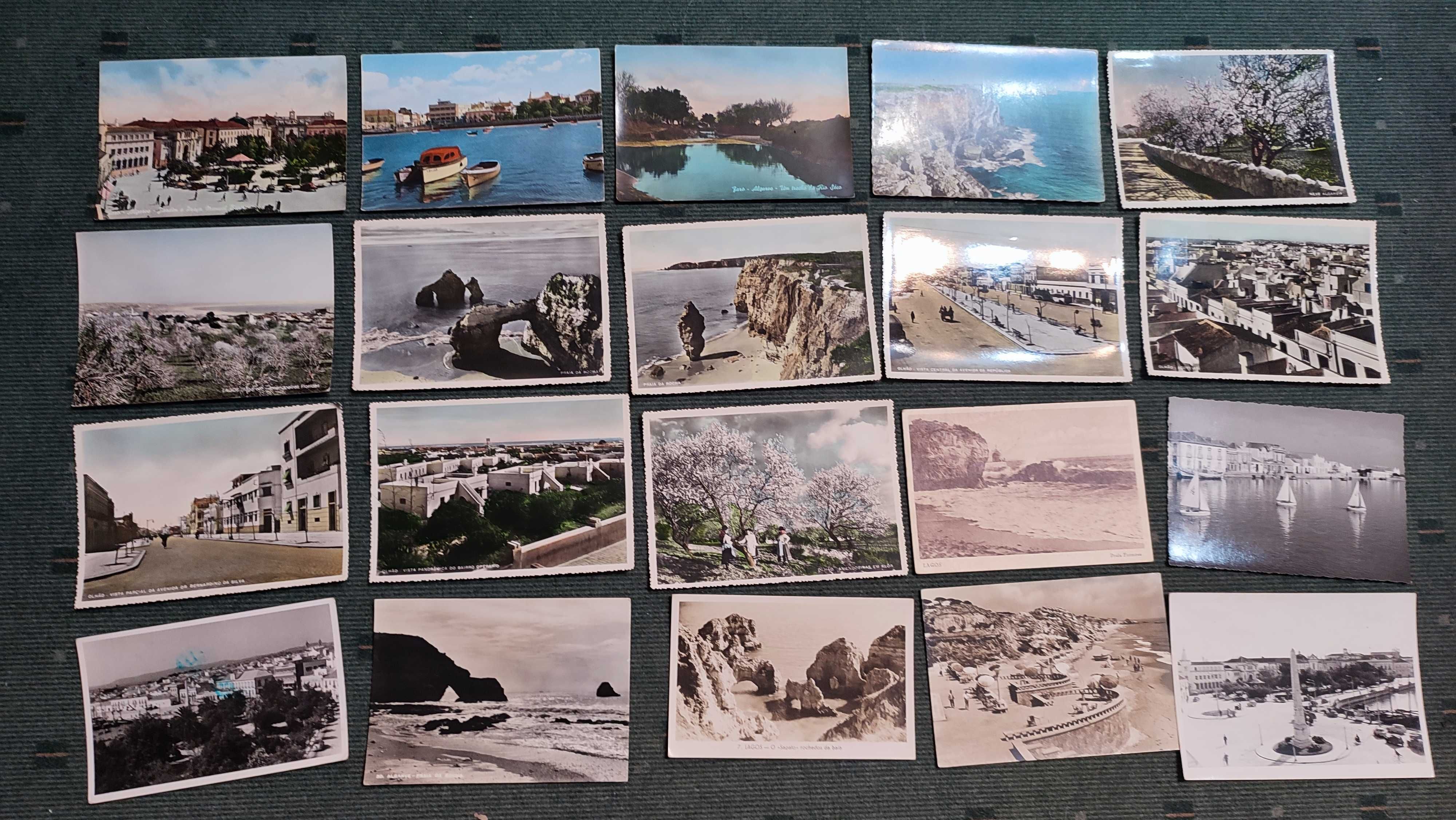 33 postais antigos do Algarve