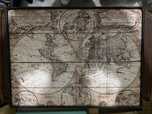 Quadro decorativo com moldura vintage, como novo