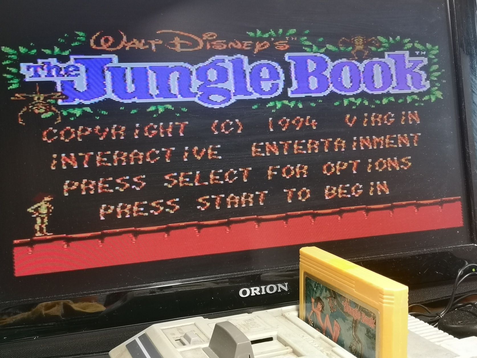 Jungle Book kartridż Pegasus Cartridge Nes