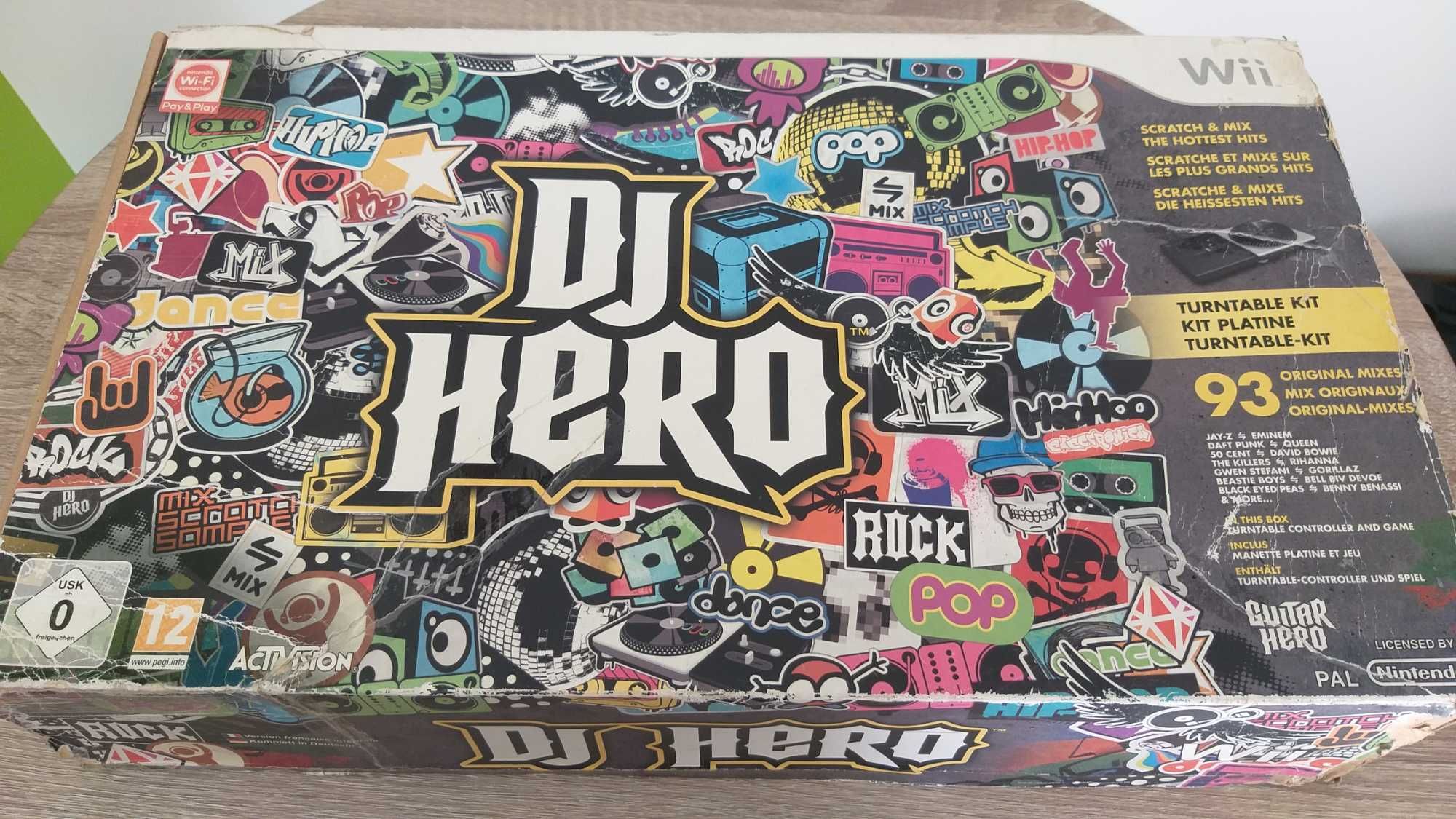 DJ Hero Nintendo Wii + Famaly Trainer Wii