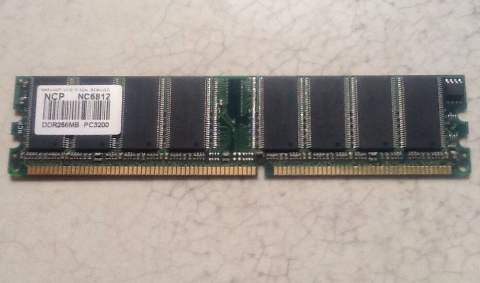 память компьютера DDR256MB