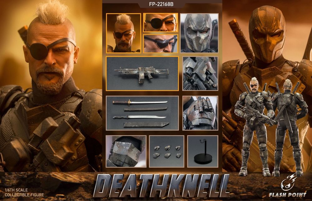 Фигурка 1/6 Deathstroke flashpoint deluxe тип hot toys