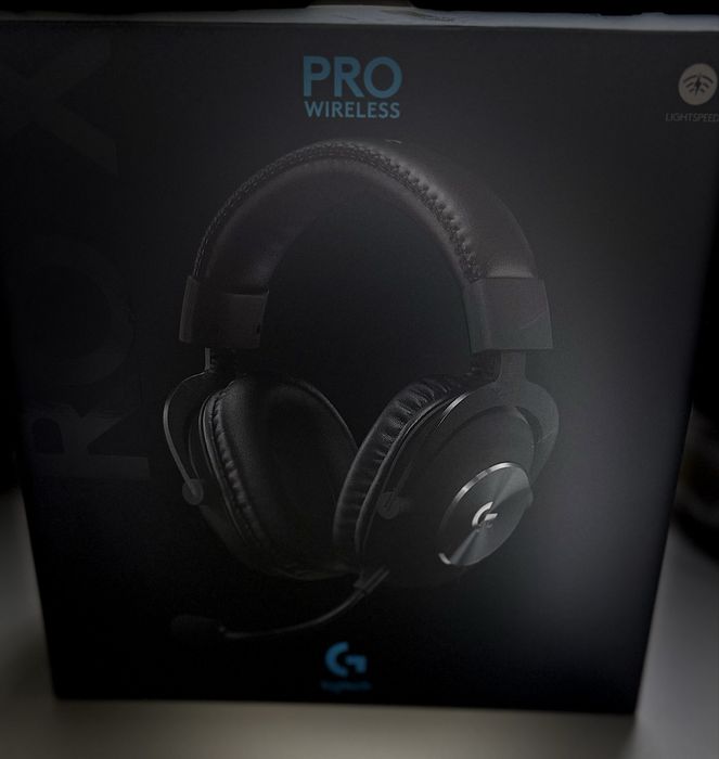 Бездротові навушники Logitech Pro X LightSpeed Wireless Black