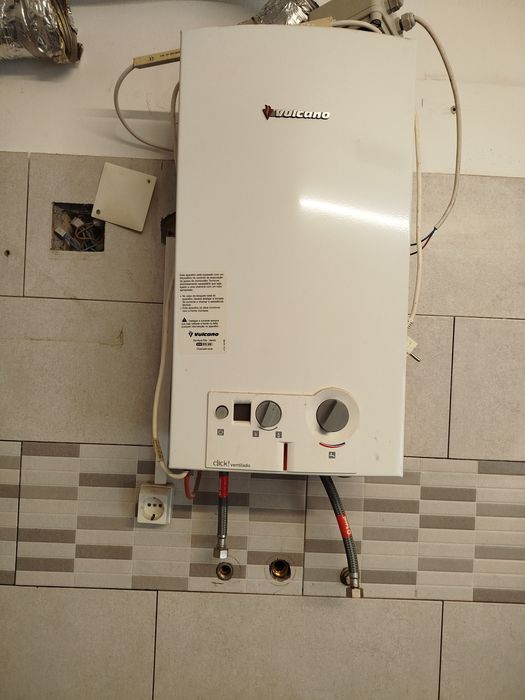 Esquentador Vulcano Ventilado Oportunidade a Gás Natural