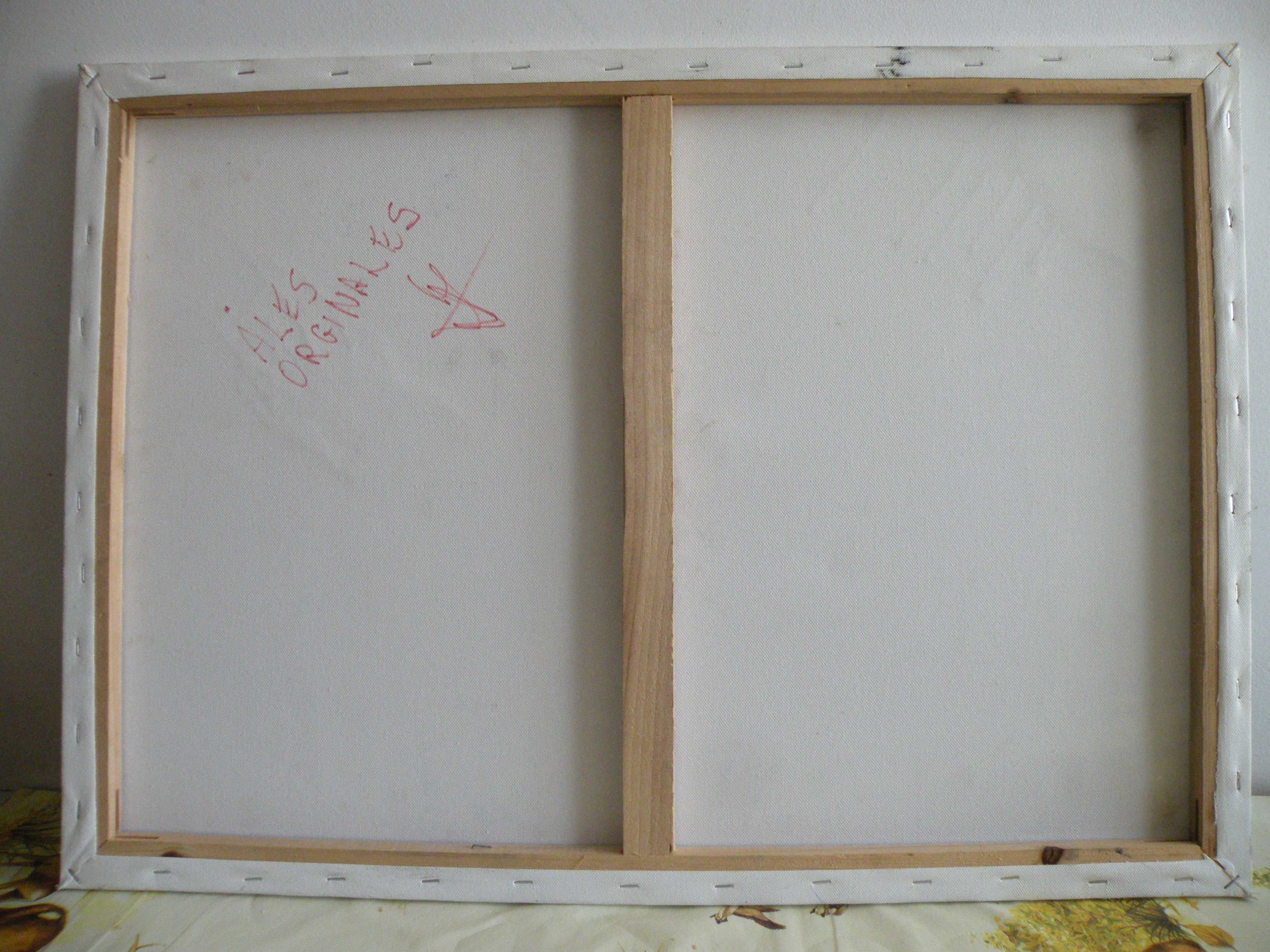 Obraz 70x50  -  Sygnowany Bibi Strawberry  - Abstrakcja