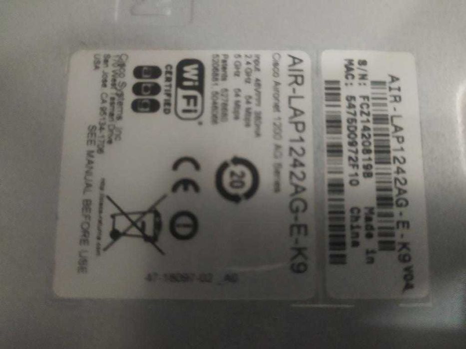 Access Point CISCO AIR-LAP1242AG-E-K9