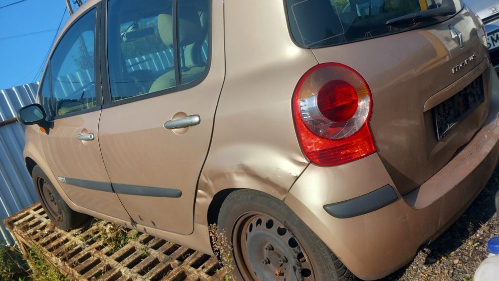 Renault modus na części maska silnik drzwi lampy
