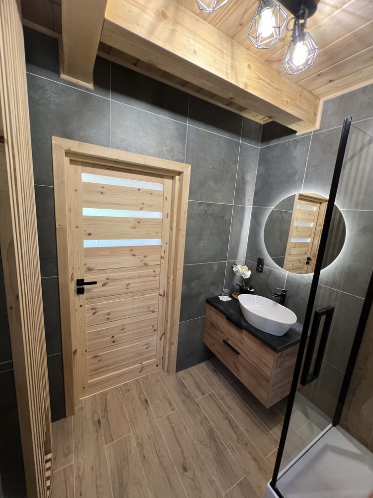 Akacjowe Zacisze komfotowe Domki Caloroczne Balia/Jacuzzi