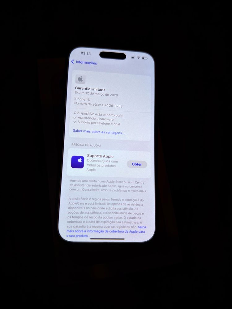 iPhone 16 128GB Pink C/ Fatura e Garantia FNAC