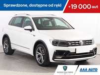 Volkswagen Tiguan 2.0 TSI R-Line , Salon Polska, Serwis ASO, DSG, Skóra, Navi,