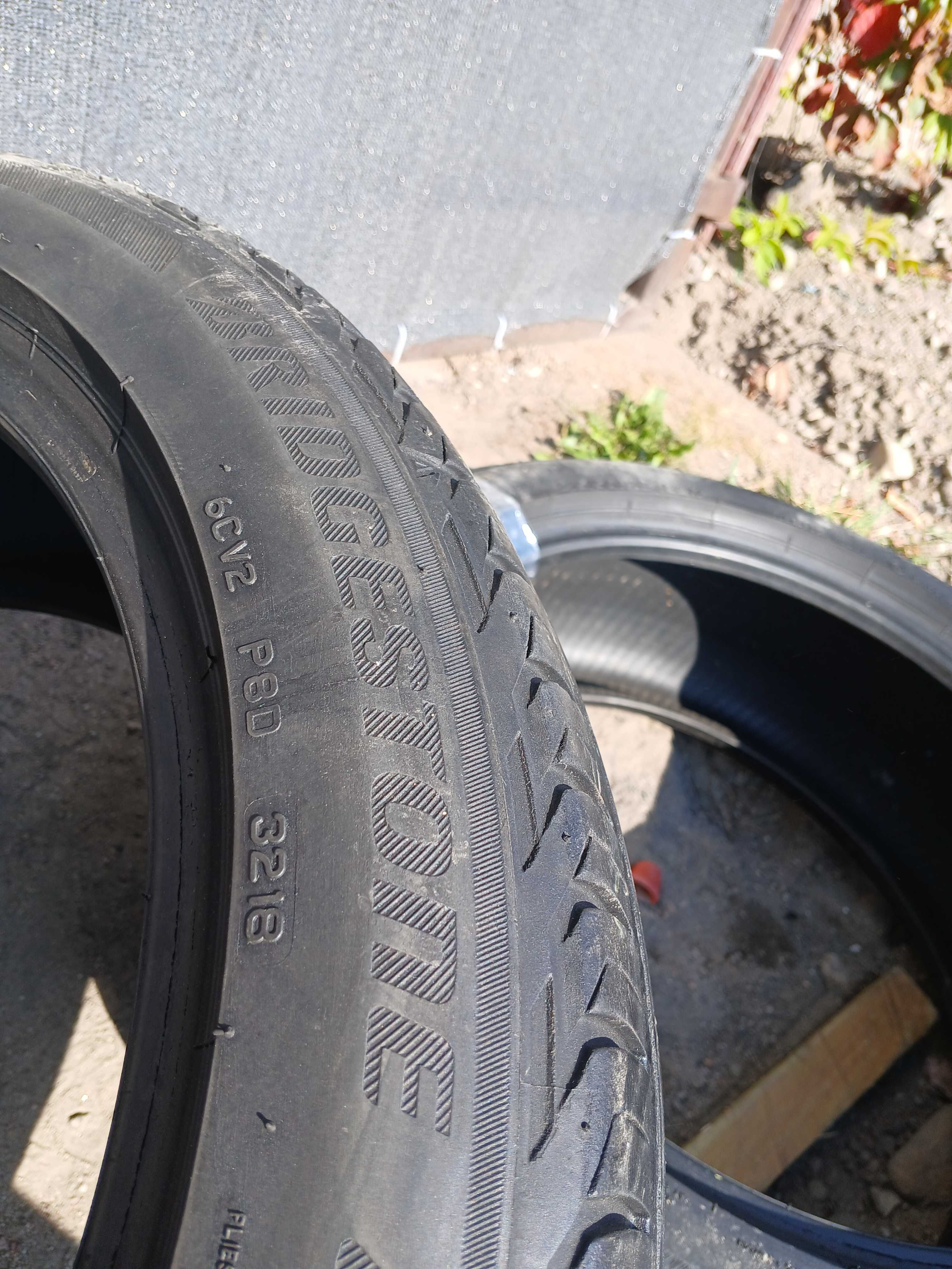 2x używane opony letnie 215/50 R18 BRIDGESTONE Montaż GWARANCJA