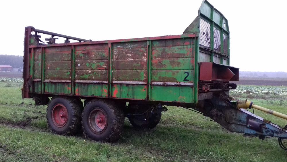 Rozrzutnik obornika Fortschritt T088 annaburger hts 10-12 t  nadstawki