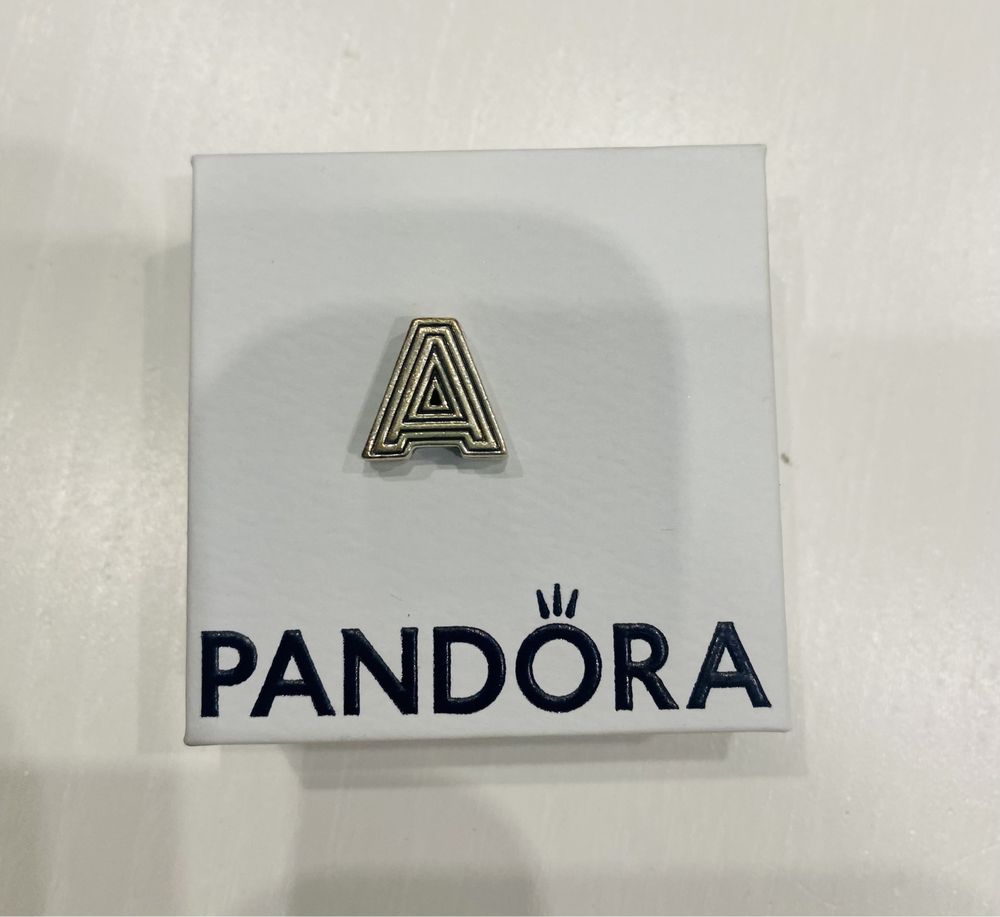 Pandora Charms Reflexions Literki A, T, R. Nowe