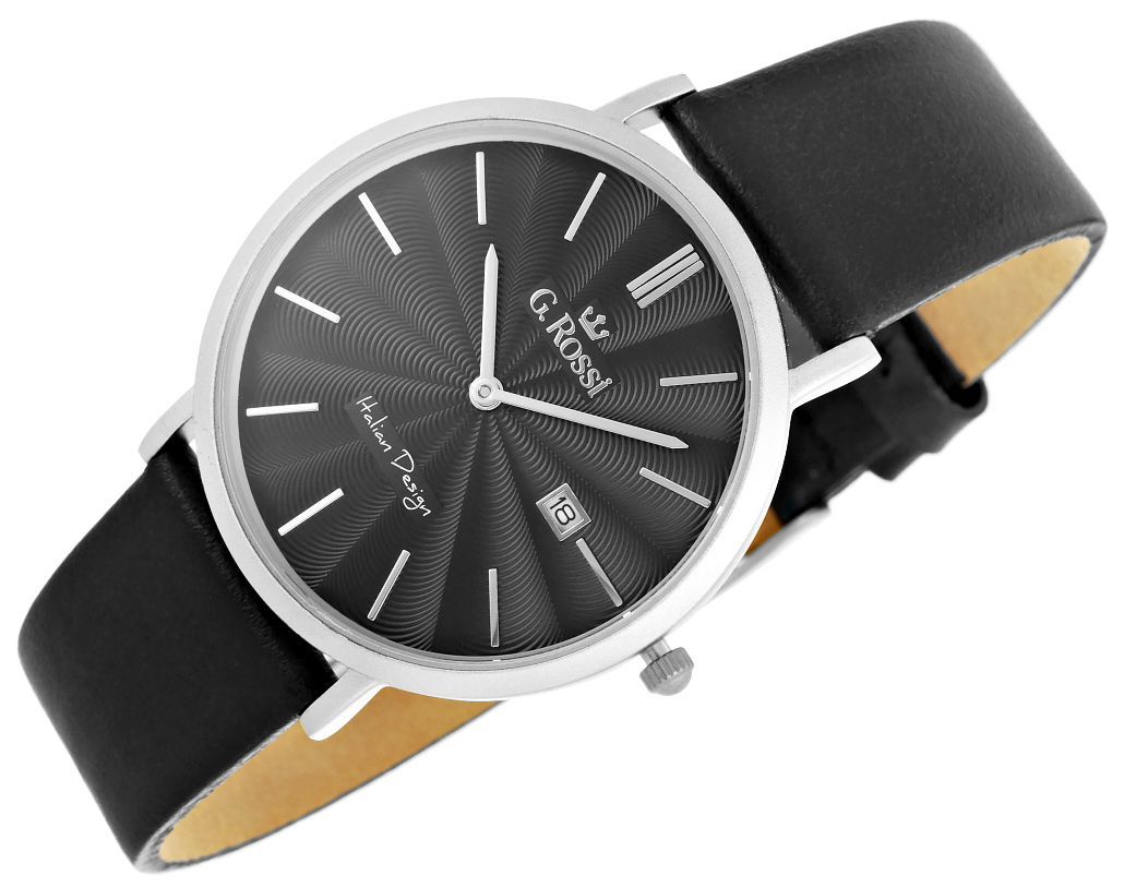 zegarek męski g.rossi 10853a-1a1 + box