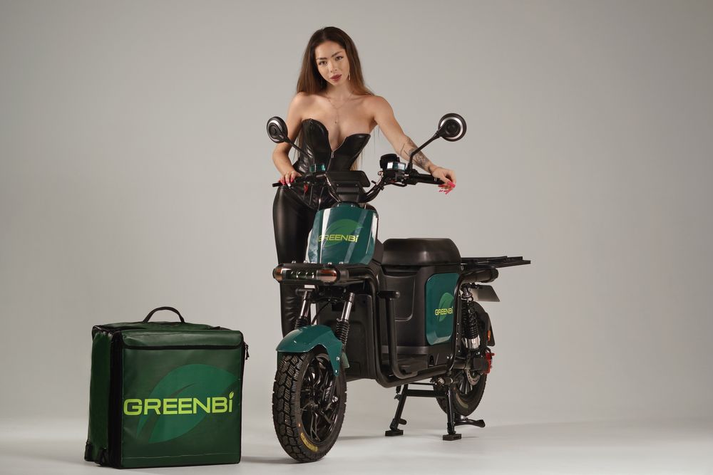 250км запас! Оренда електроскутера, скутер, мопед Greenbi