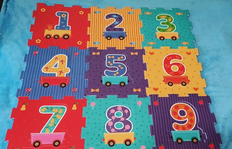 Развивающий коврик мозайка