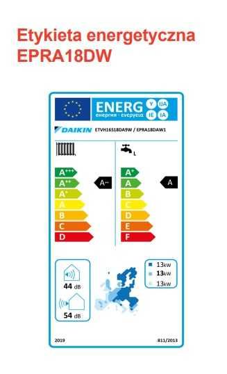 POMPA CIEPŁA DAIKIN Altherma 3 H HT 18 zbiornik 230 litrów Nowy zestaw