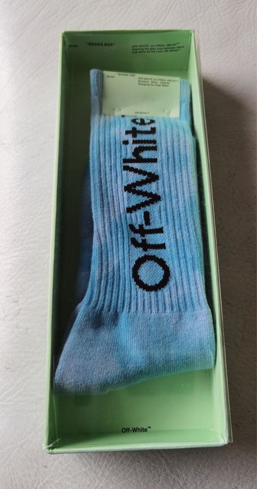 Шкарпетки Off White, фірмова подарункова упаковка