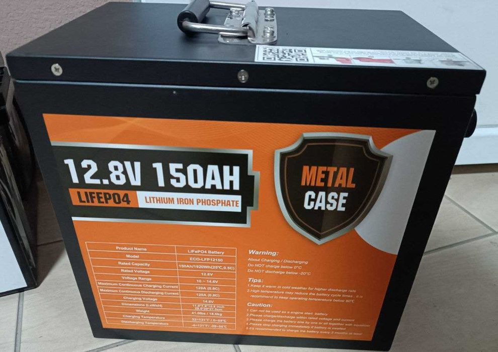 Акумулятор 12 вольт + Акб акумулятор lifepo4 150ah 12.8v