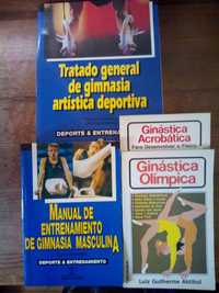 Livros e revistas ginástica artística e acrobática