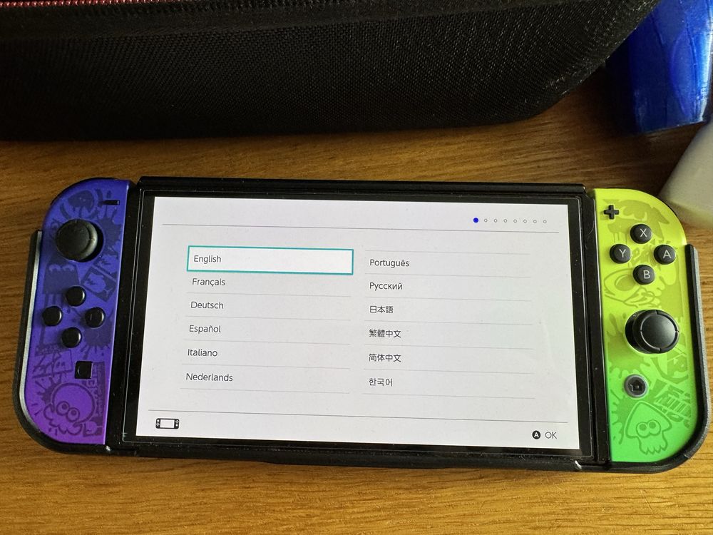 Nintendo Switch Oled wersja Splatoon