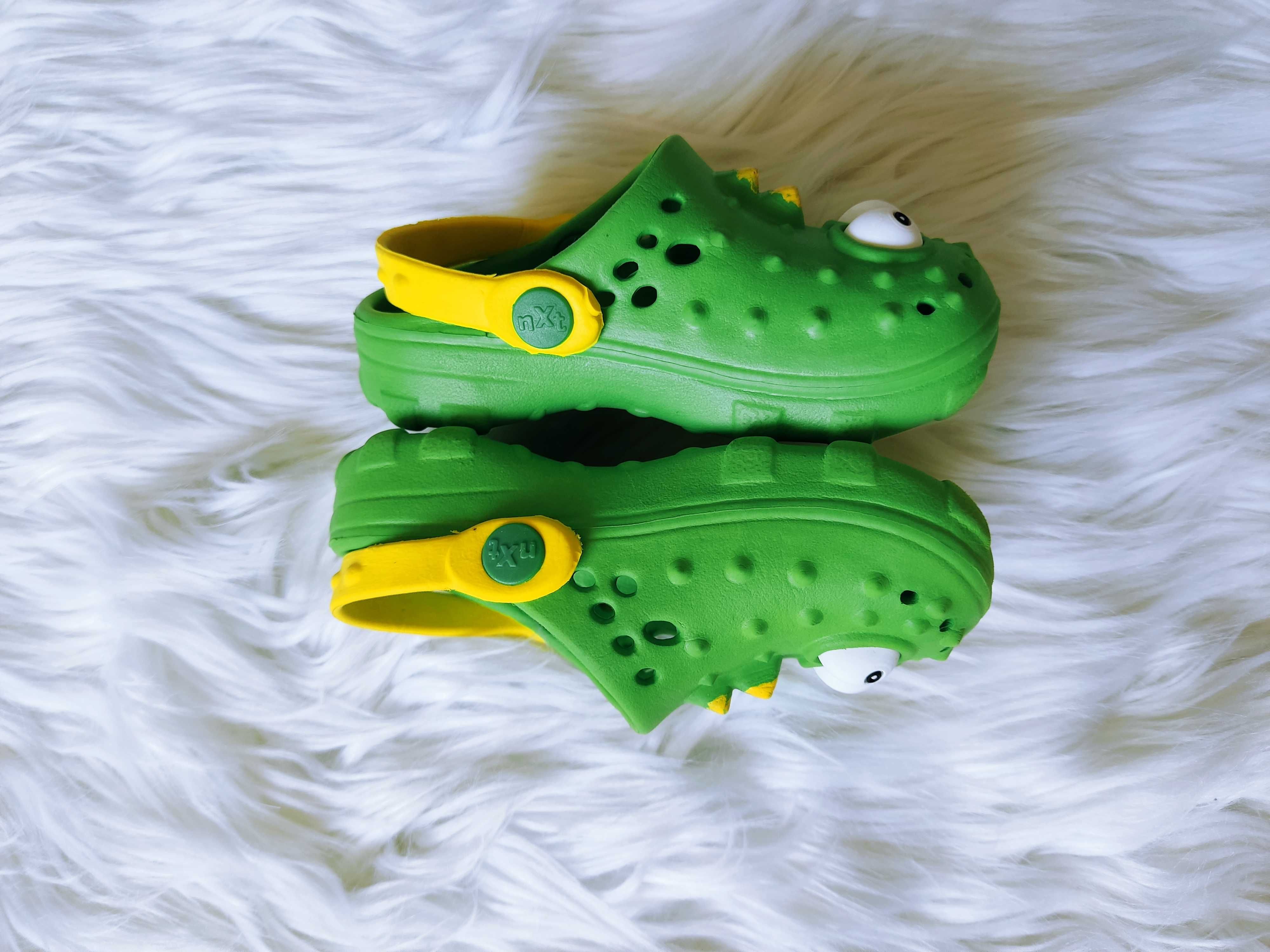 Buty typu crocs chodaki klapki dla dziecka NEXT