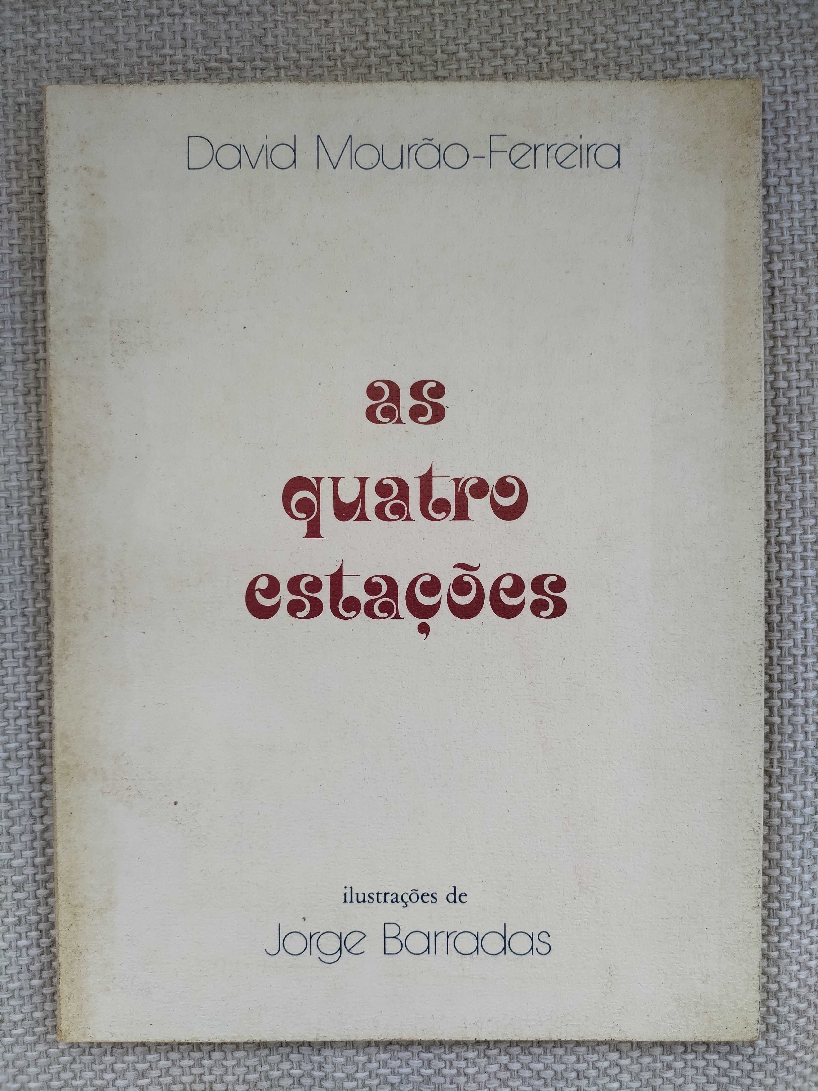 As Quatro Estações (David Mourão-Ferreira) | 1ª EDIÇÃO (Raro)