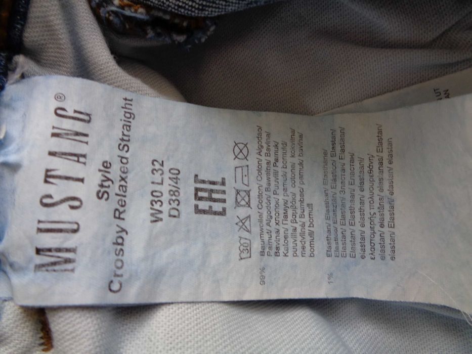 Nowe z metkami oryginalne dżinsy damskie Mustang, Rozm. L/40