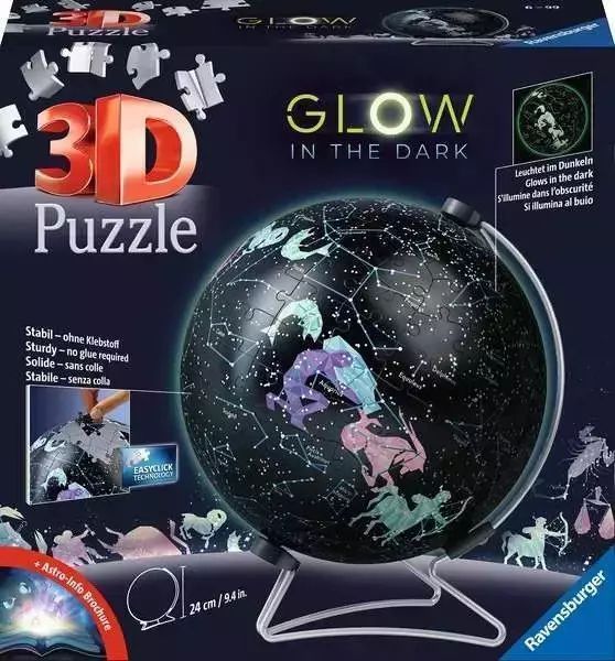 Puzzle 3D Globus Konstelacje. Ravensburger
