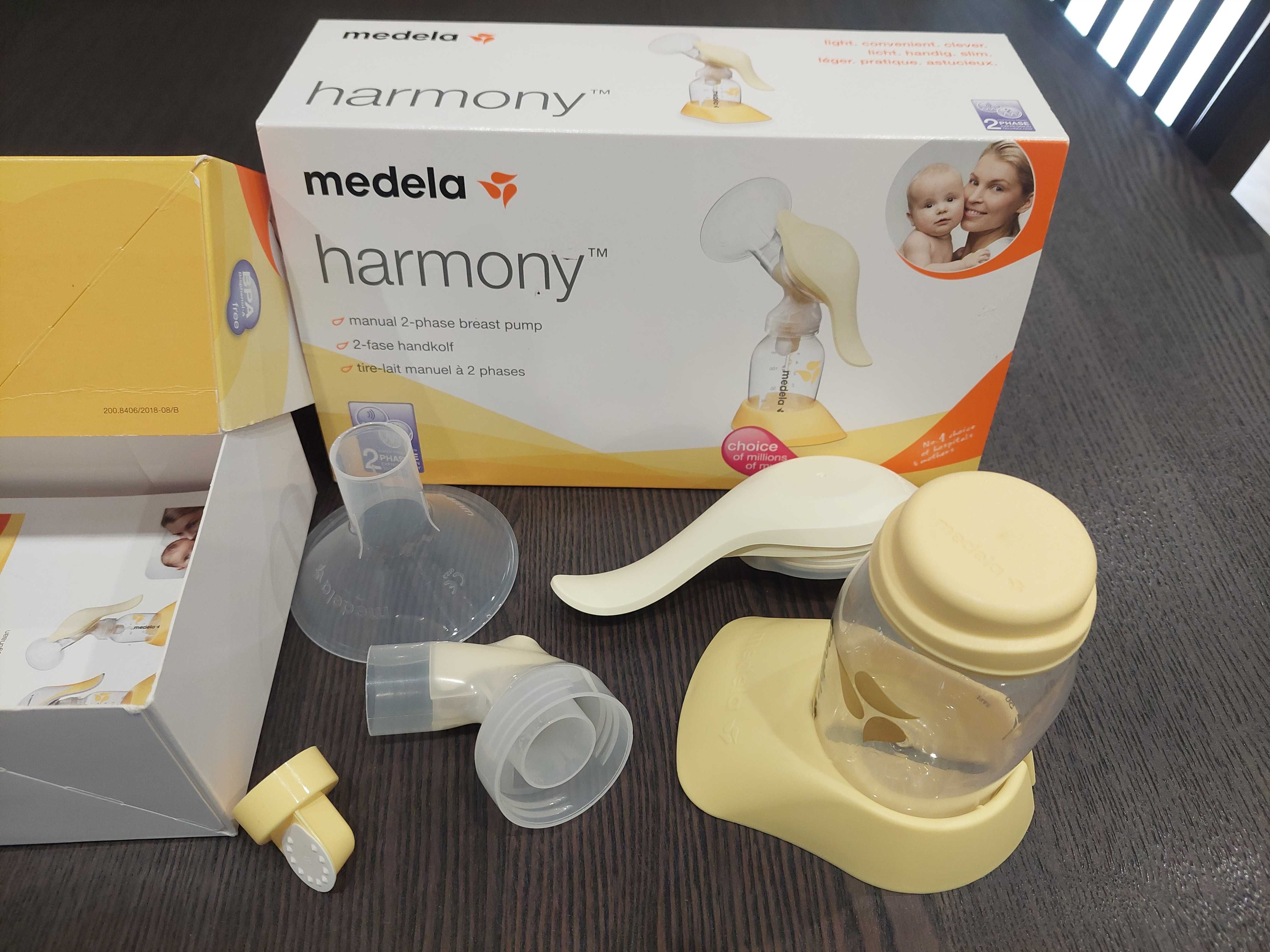 Extrator de leite manual + coletor de leite Medela