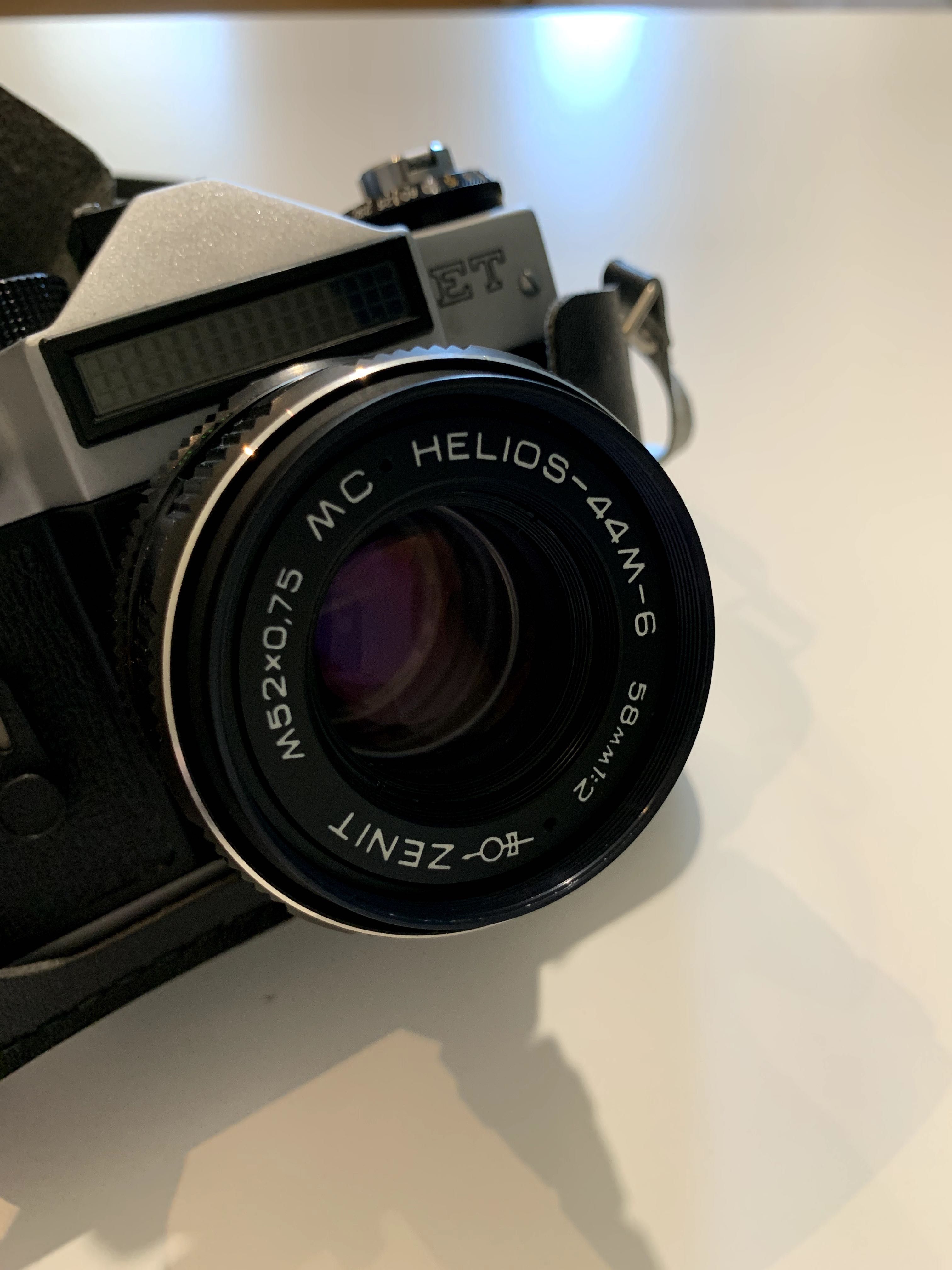 Zenit ET + Helios 44M-6 (ідеальний стан)