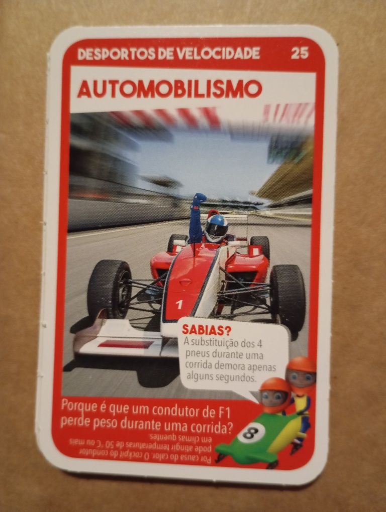 Cartas super desportos