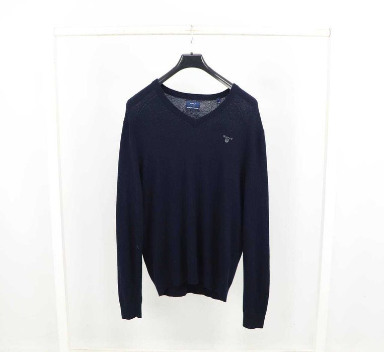 Чоловічий Светр Gant / XL Dark Blue