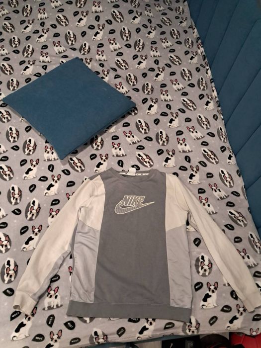 Кофта сіра від бренду Найк оригінал чоловіча