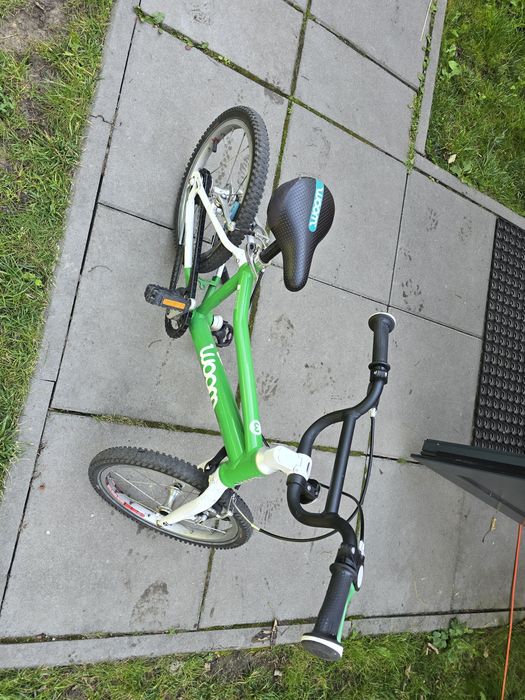 Woom 3 zielony nóżka 16'