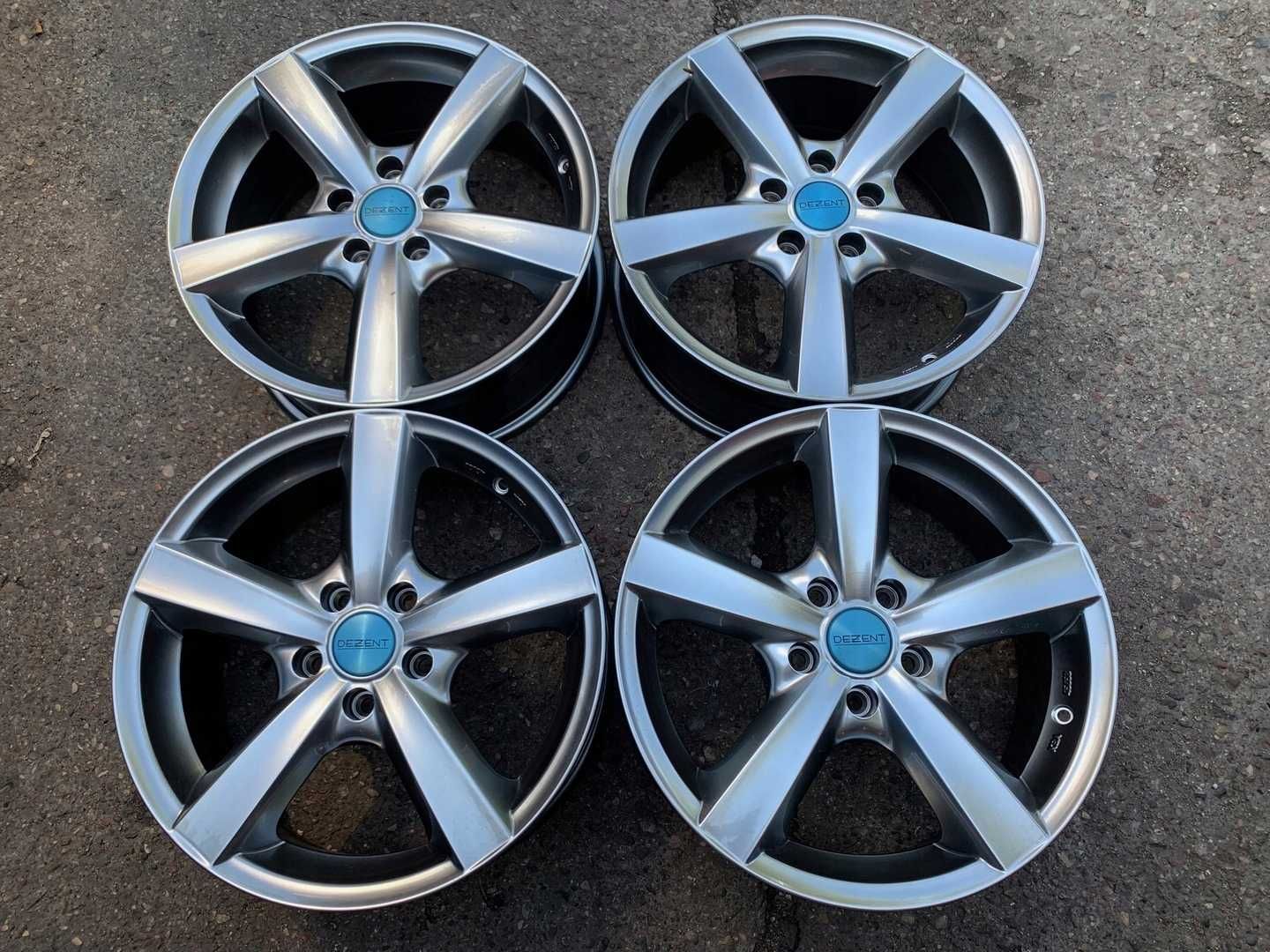 4x felgi aluminiowe DEZENT F 17"x7" rozstaw 5x112 ET 40 NOWE !!