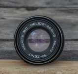 Helios 44M-6 MC 58mm f2 com adaptador para Canon