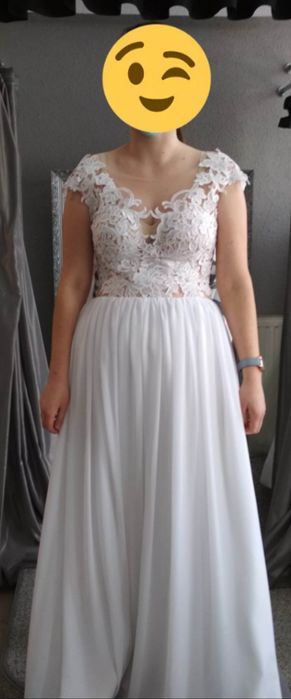 Suknia ślubna biała