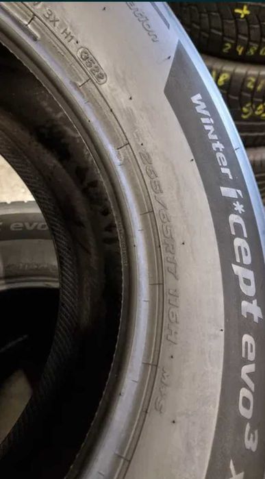 265/65 R17 HANKOOK WINTER I CEPT EVO3 (90% прот) 235 225 45 50 55 60
