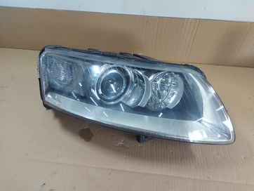 , Audi A6 C6 lampa prawa przednia kompletna Xenon