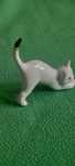 Kotek porcelanowy figurka