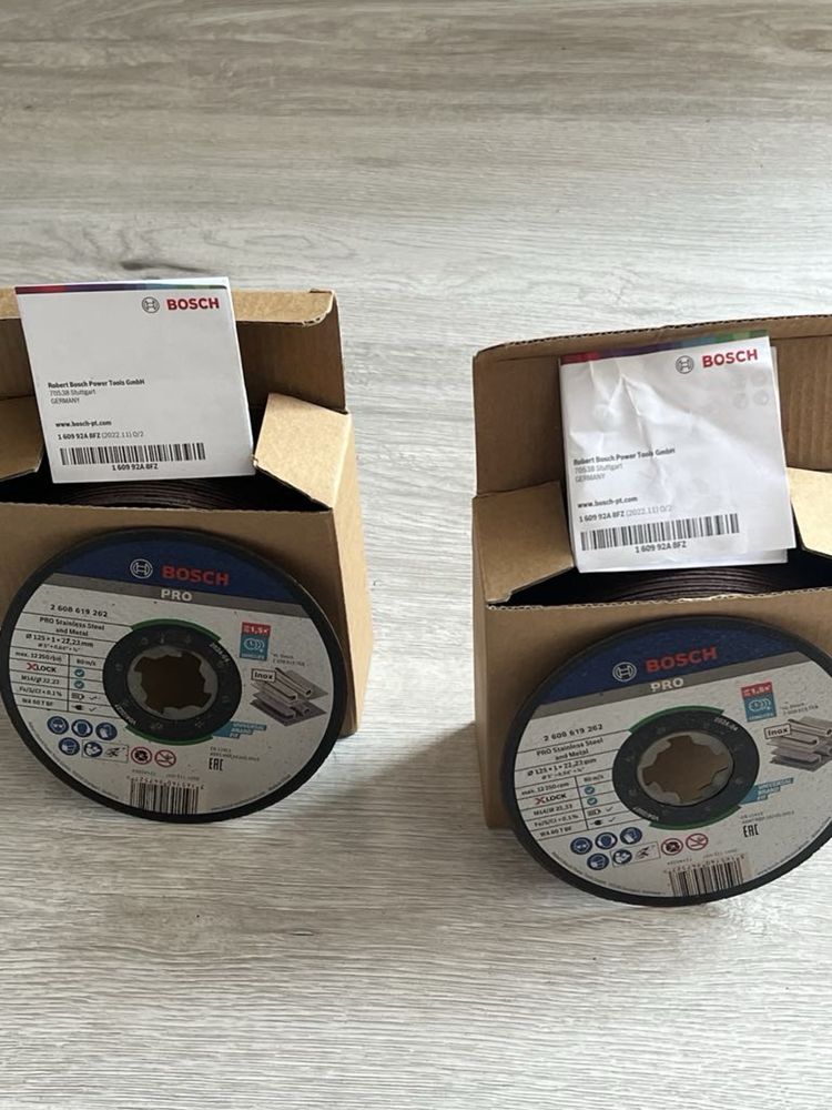 Bosch Tarcza tnąca do stali nierdzewnej 125mm