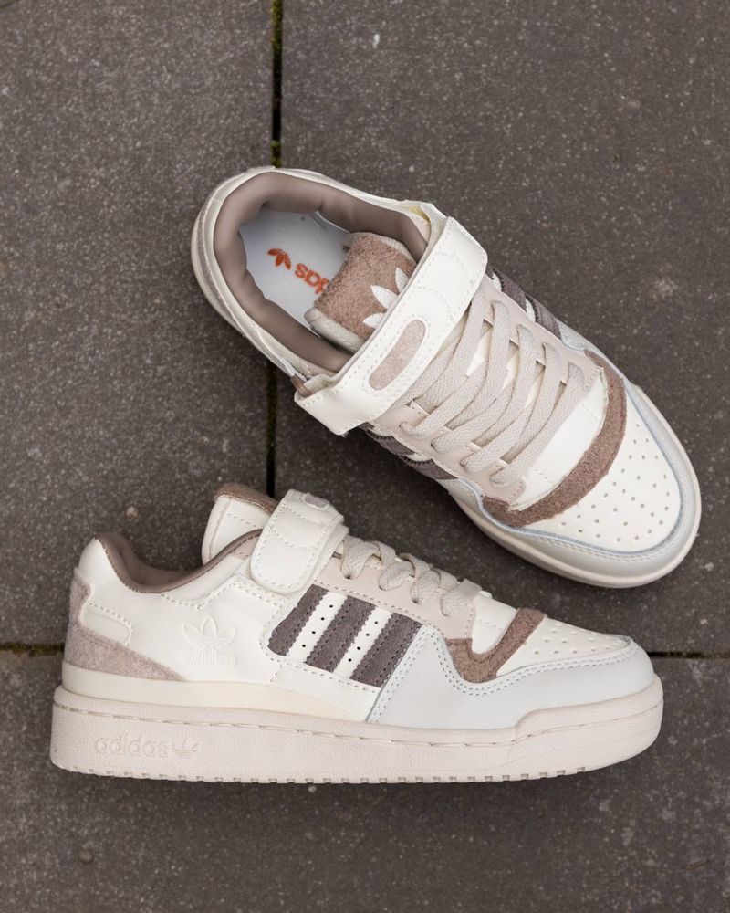 Женские кроссовки Adidas Originals Forum 84 Low Beige Brown 36-40