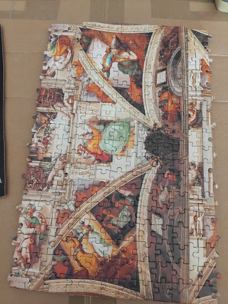 Puzzle montado 1000 peças