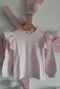 Camisola/Blusa Rosa com Folhos