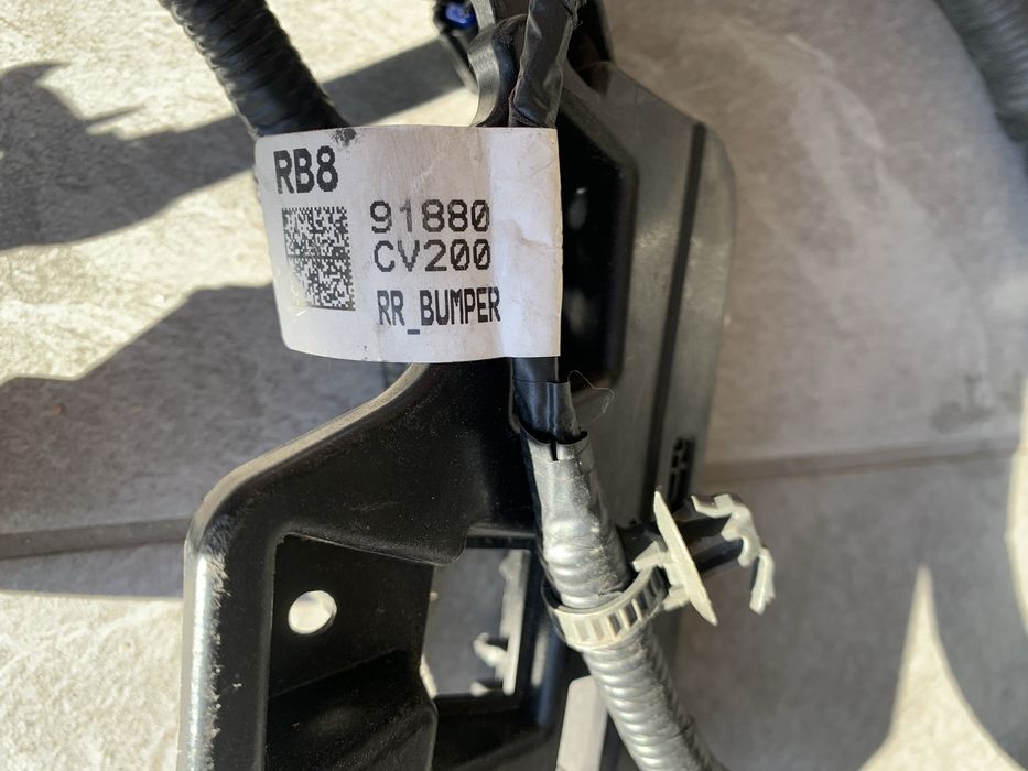 Кіа ев6 проводка заднього бампере