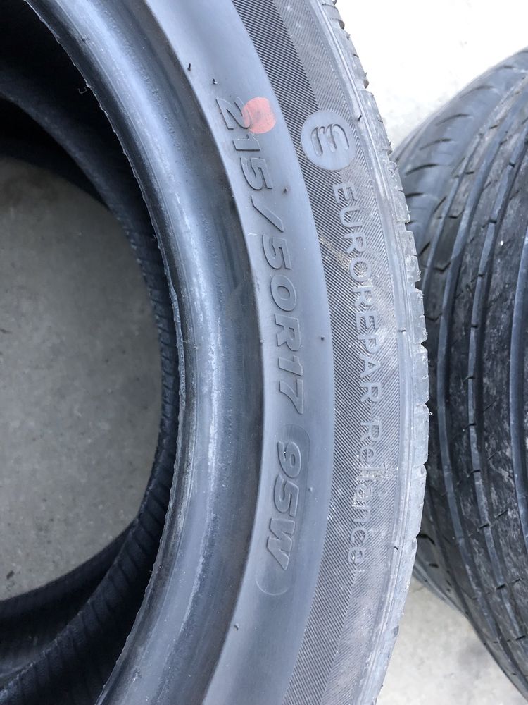 Komplet opon letnich 215/50 R 17 Vredestein + Eurorepar