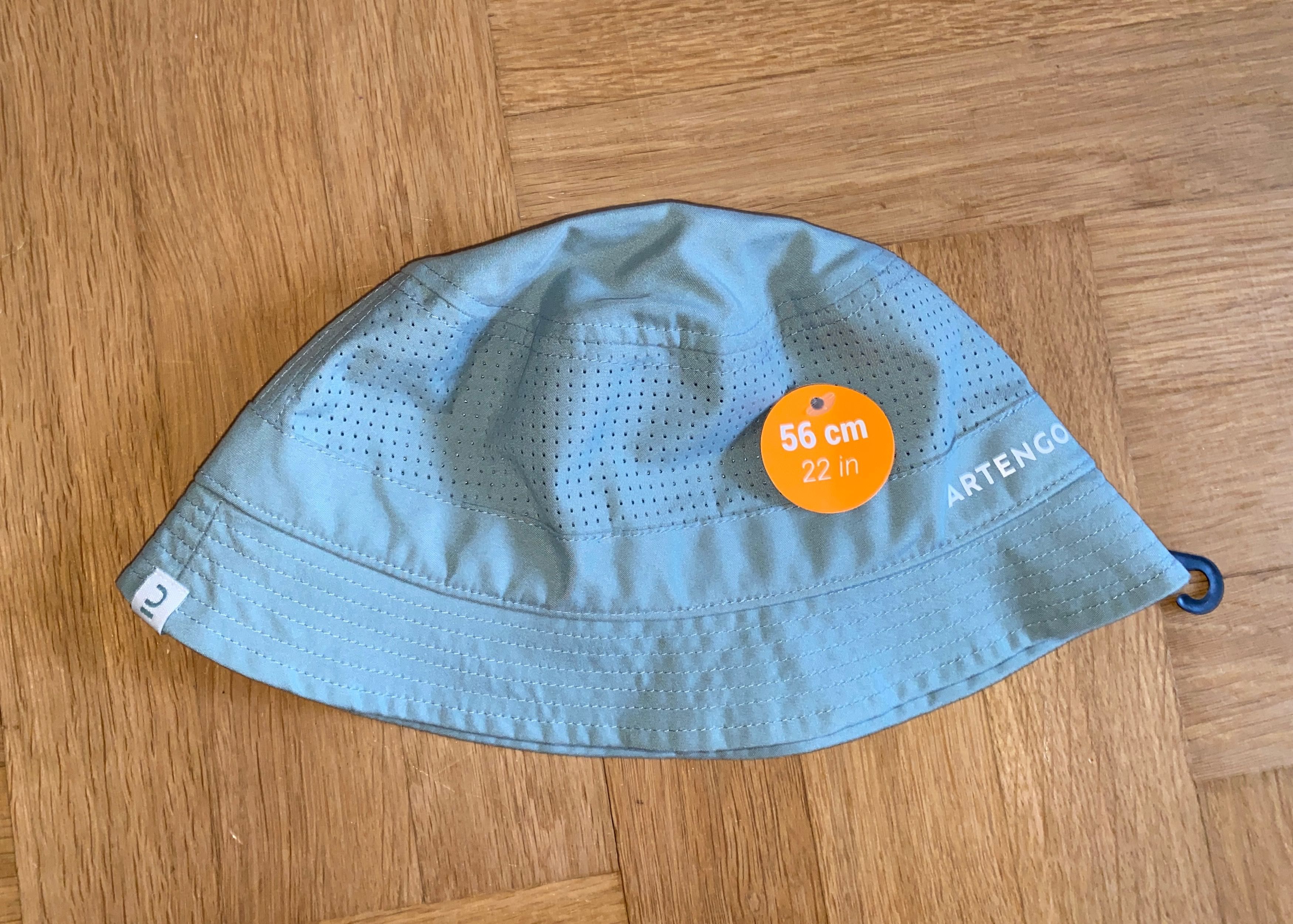 NOWY kapelusik Artengo 56 cm kapelusz czapka Tennis Bob khaki tenisowy
