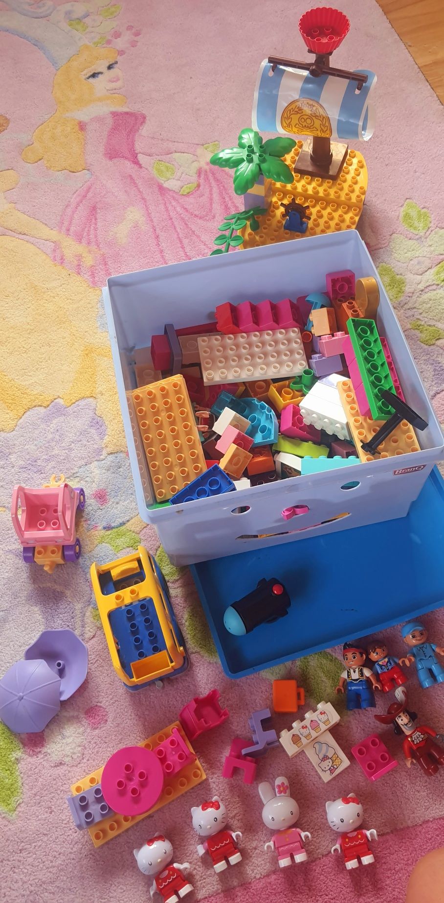 Lego duplo hello kitty statek piratów